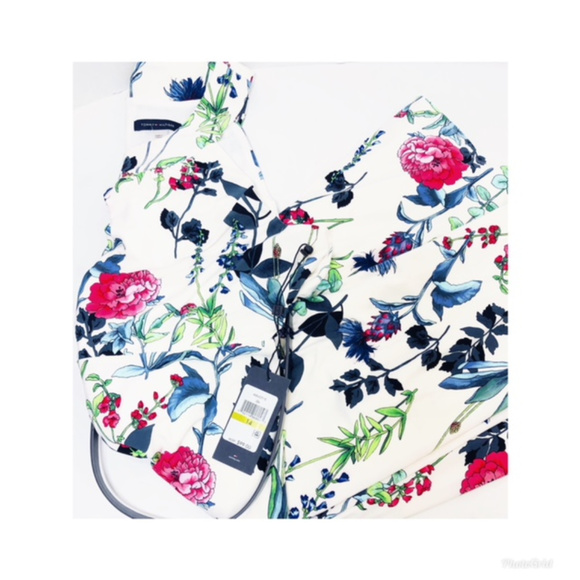 SOLD Tommy Hilfiger Print Sleeveless A-Line Dress - Picture 6 of 8